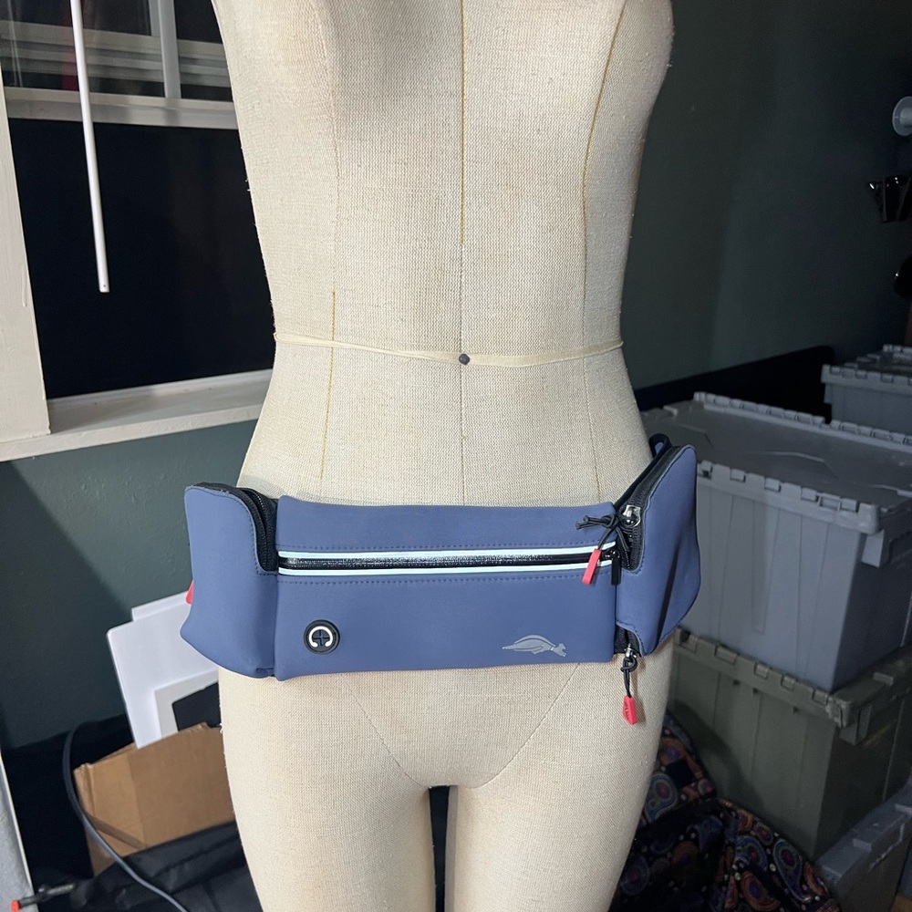 Waist Bag Running Belt With Bottle Holder, WaterProof, No Slip Design